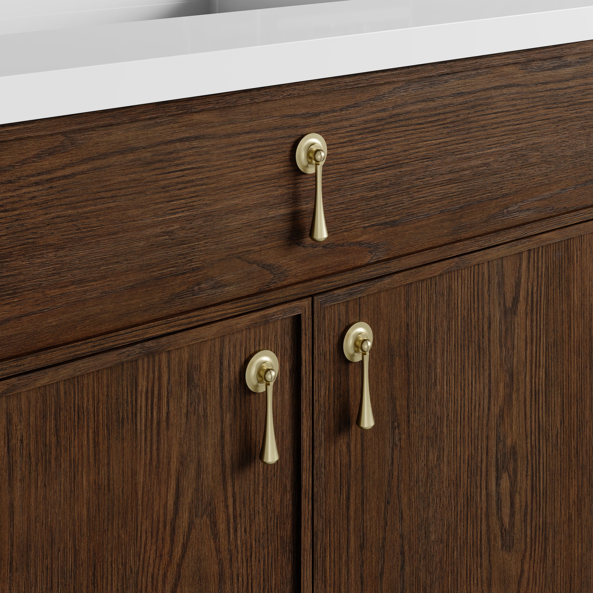 James Martin Kinnsden 36" Single Bathroom Vanity, Sable Oak, view 18