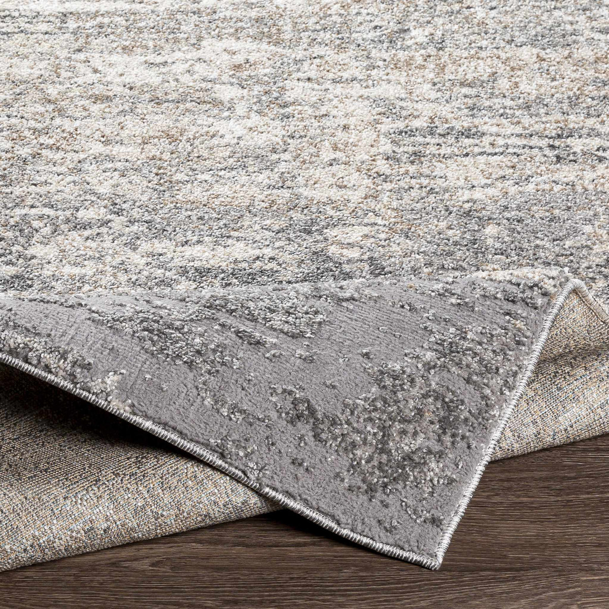 Kyabram Textured Abstract Area Rug, photo 4 of 8