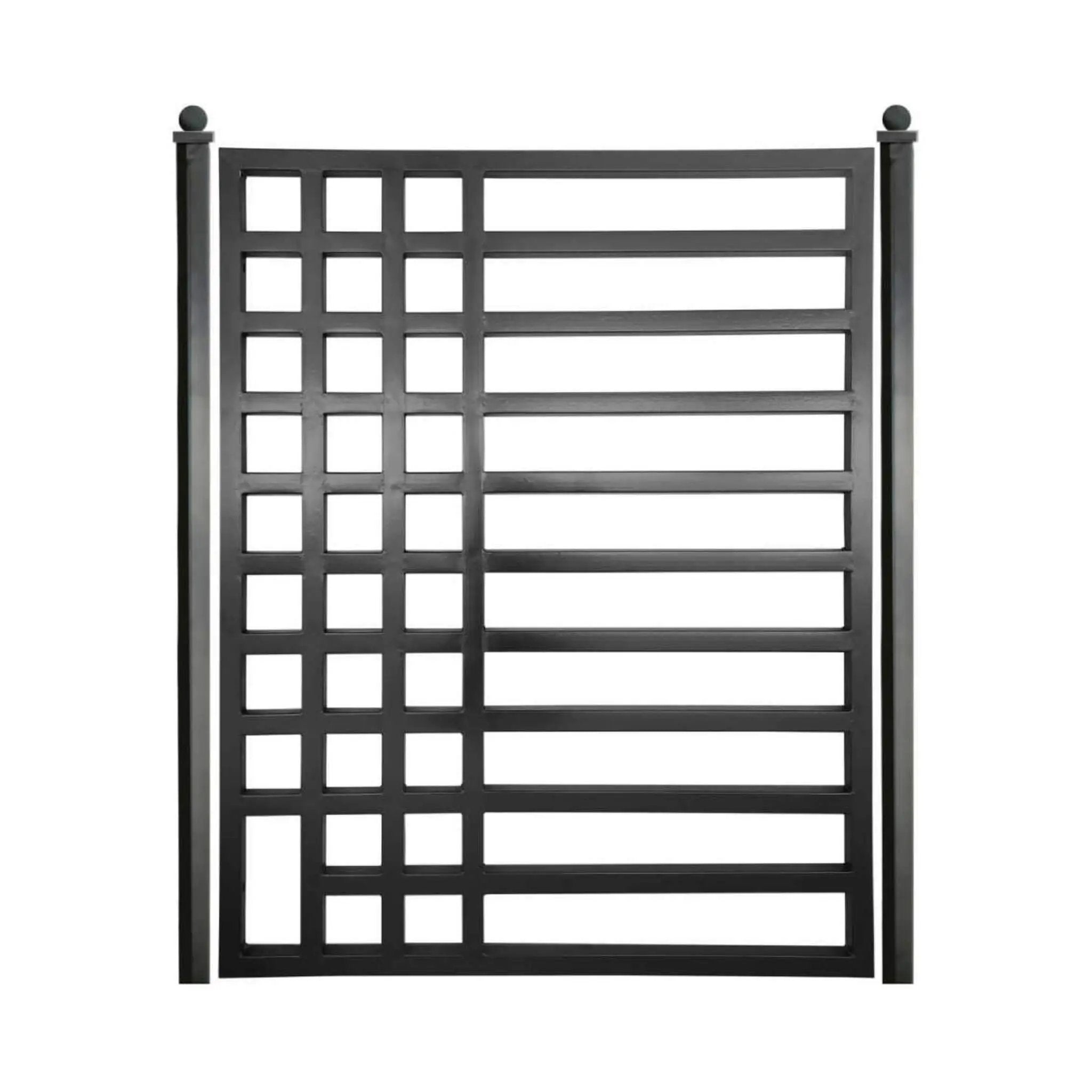 5FT Heavy-Duty Kyiv-Style Powder-Coated Galvanized Steel Pedestrian Gate (SAK45810) by SAKSBY WHOLESALE