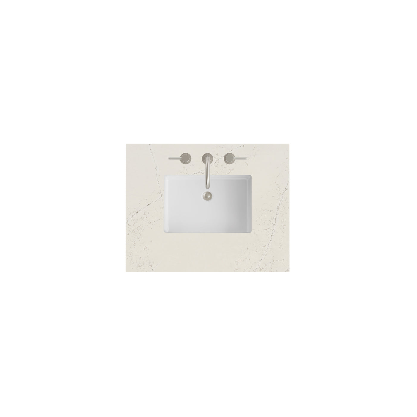James Martin 30" Single Vanity Top with Siberian countertop