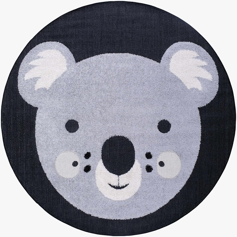Kids Koala Animal Print Nursery Outdoor Area Rug - Clearance by Boutique Rugs