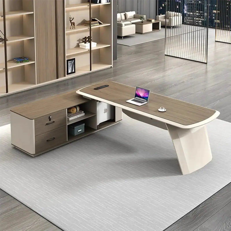 Tilson · Modern L-Shaped Executive Desk by Arc Grove