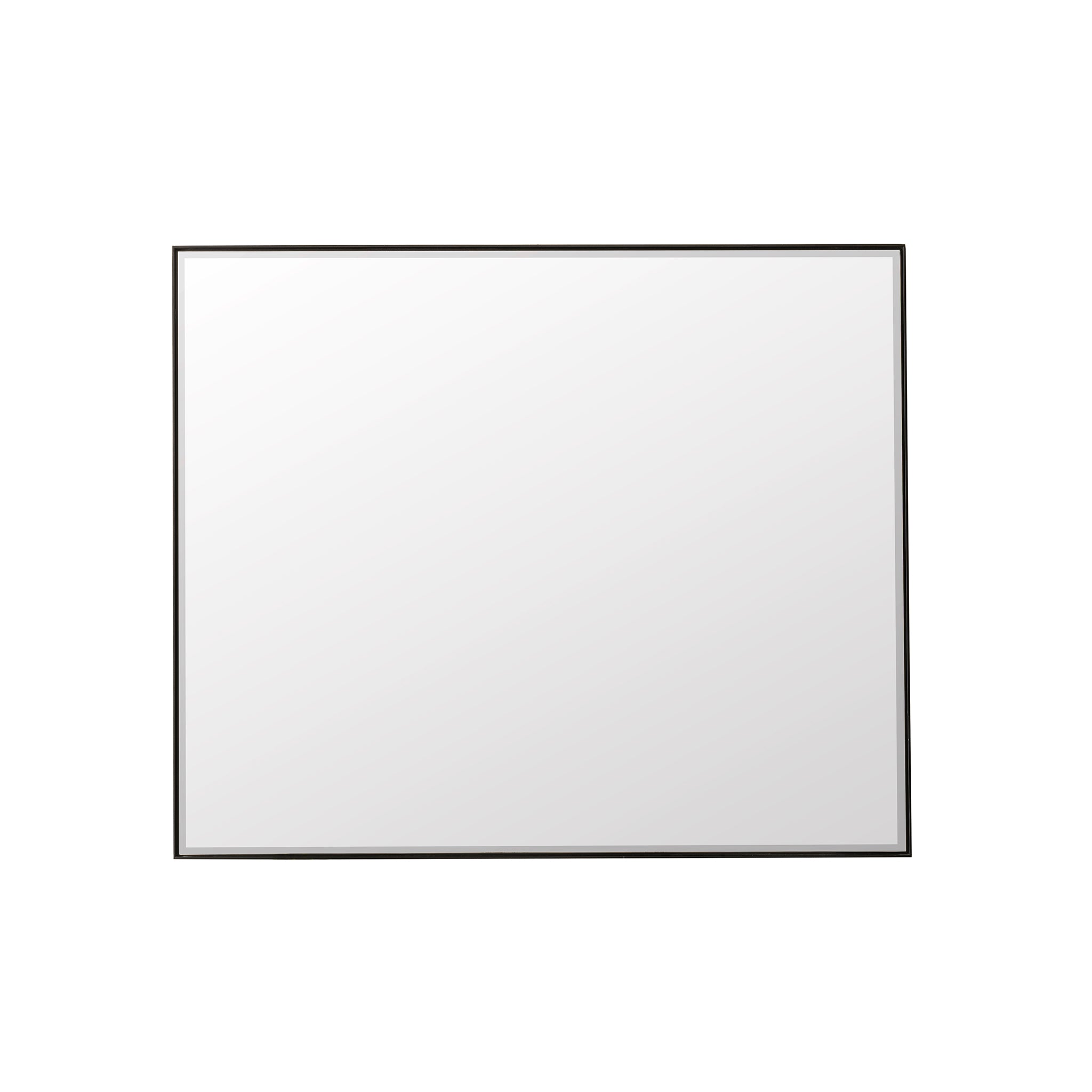 James Martin Rohe 48" Mirror, Matte Black