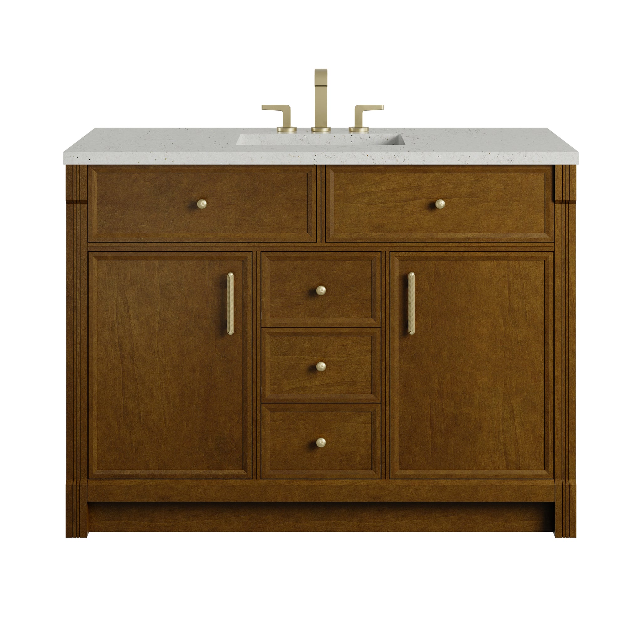James Martin Bellshire 48" Single Bathroom Vanity, Honey Oak, view 29