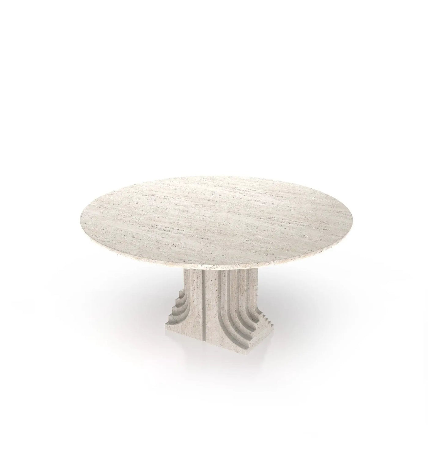 La Chloé 60 Marble Round Table by Zicana Boutique