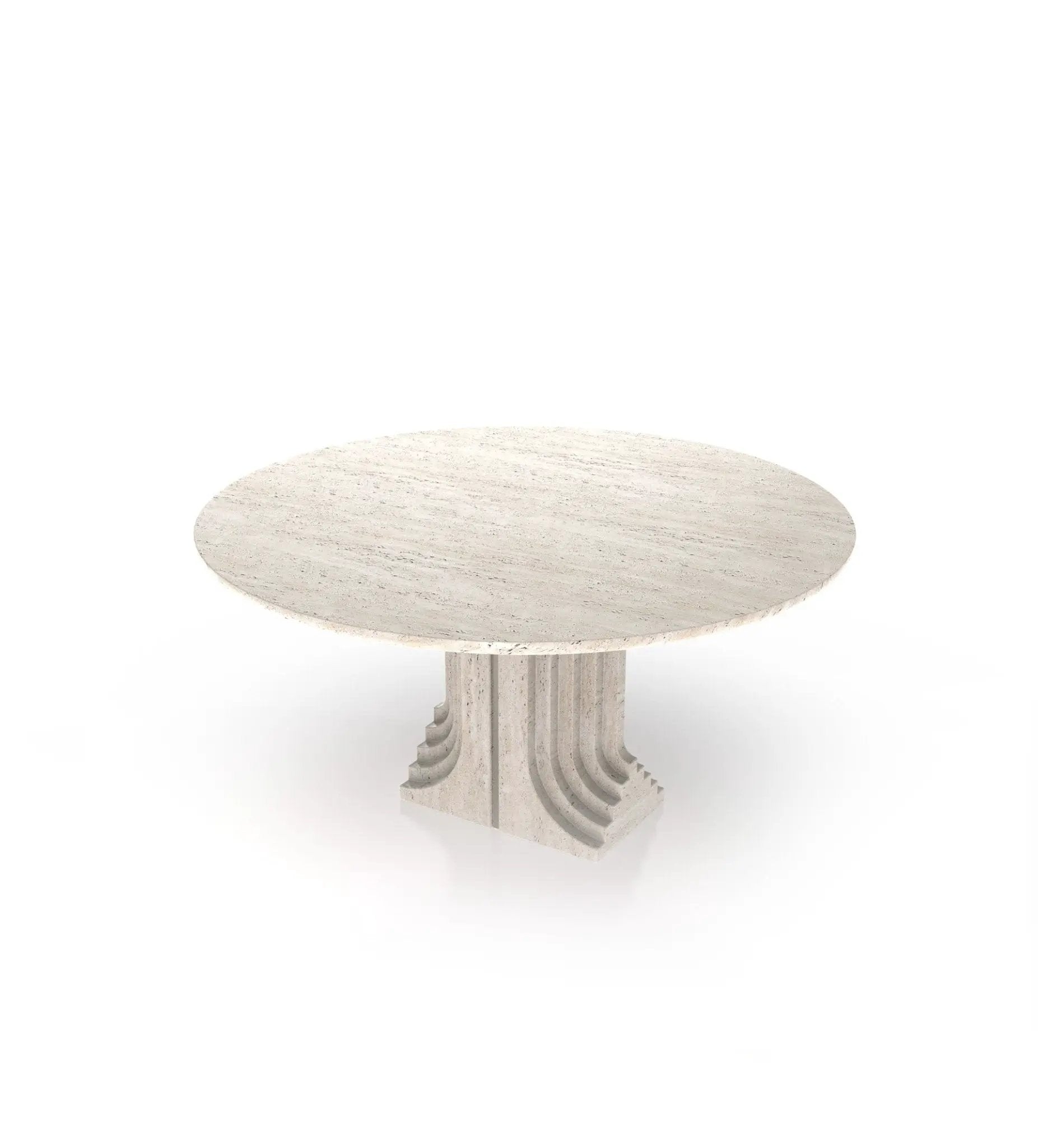 La Chloé 60 Marble Round Table by Zicana Boutique