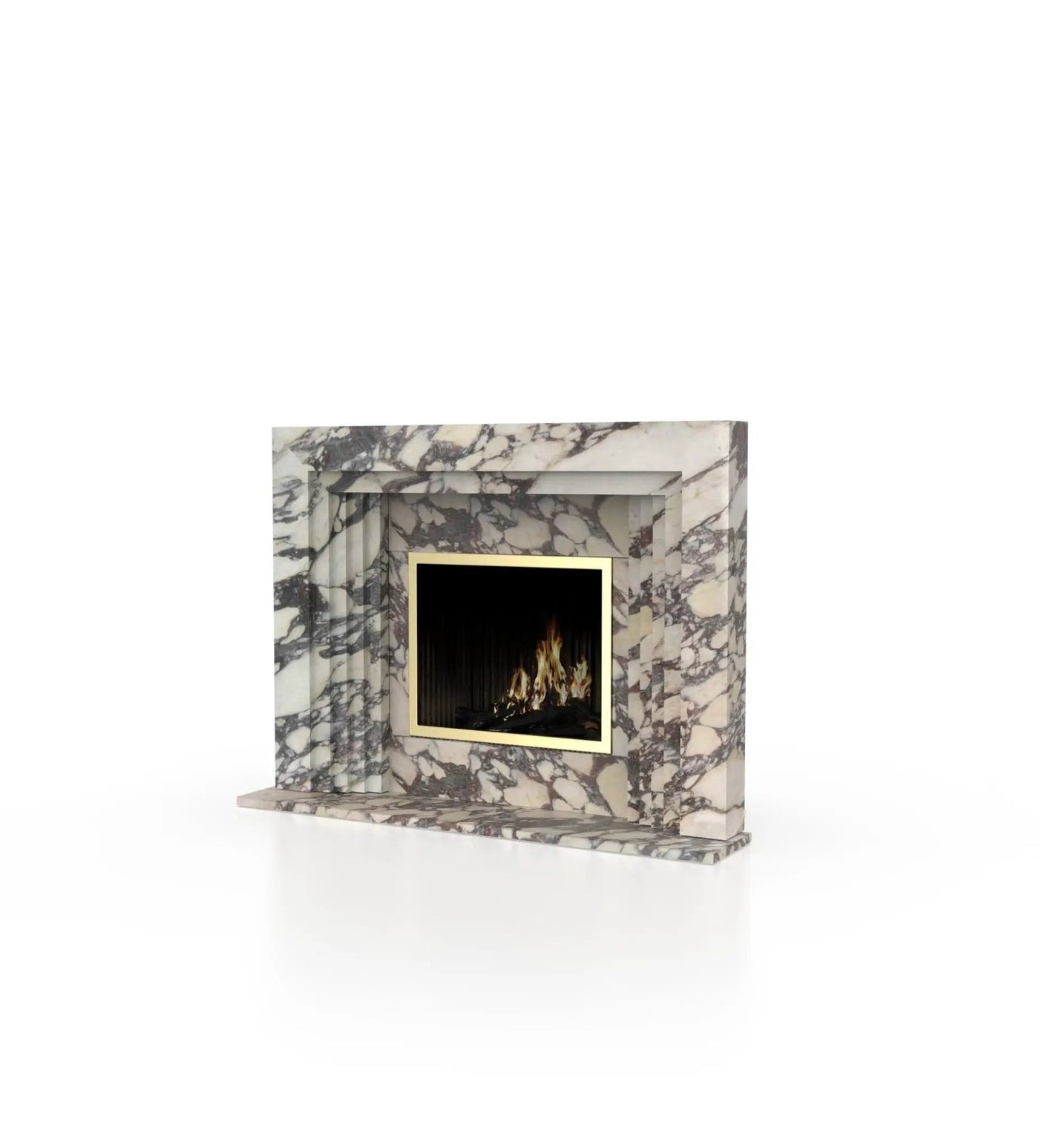 La Gabby 64 Fireplace by Zicana Boutique