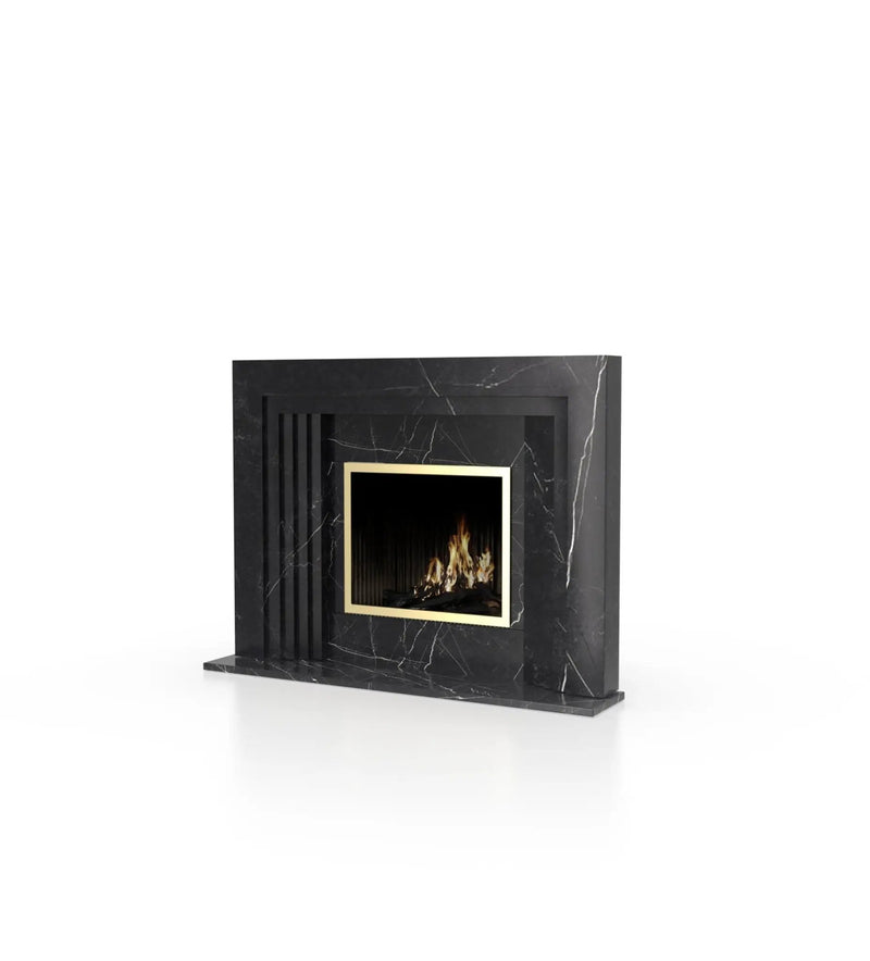 La Gabby 64 Fireplace by Zicana Boutique