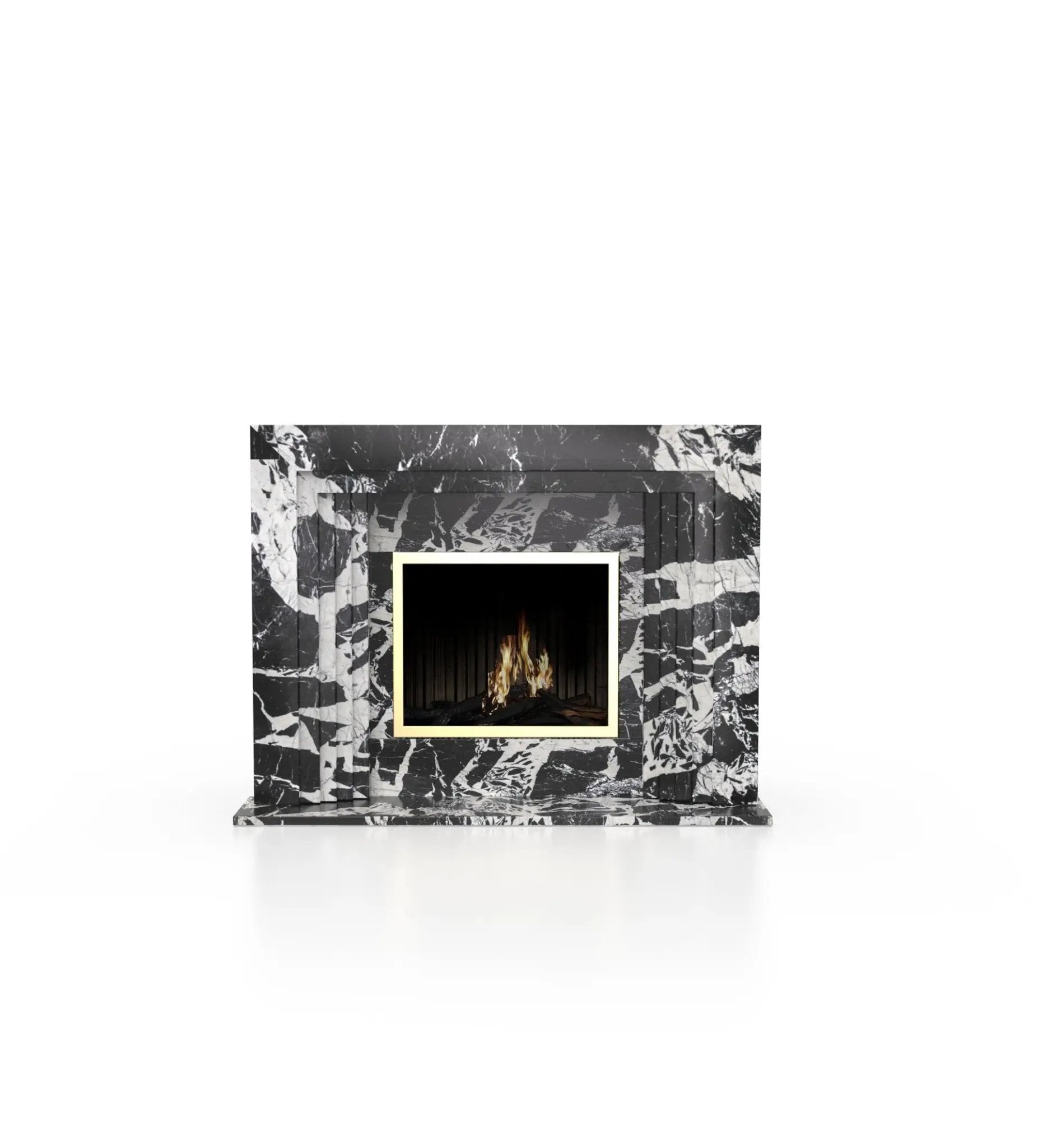 La Gabby 64 Fireplace by Zicana Boutique