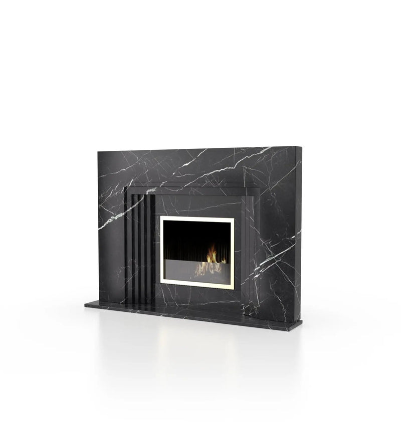 La Gabby 76 Fireplace by Zicana Boutique