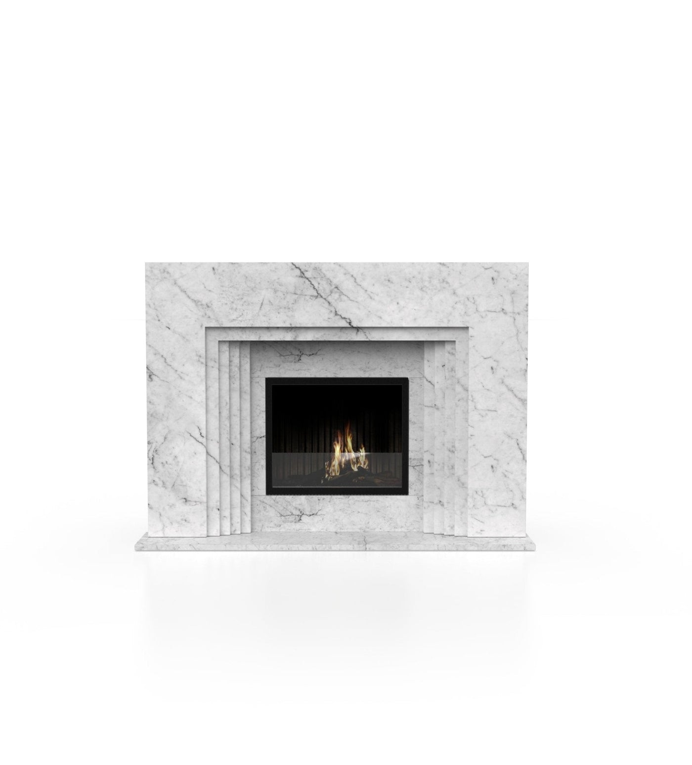 La Gabby 76 Fireplace by Zicana Boutique