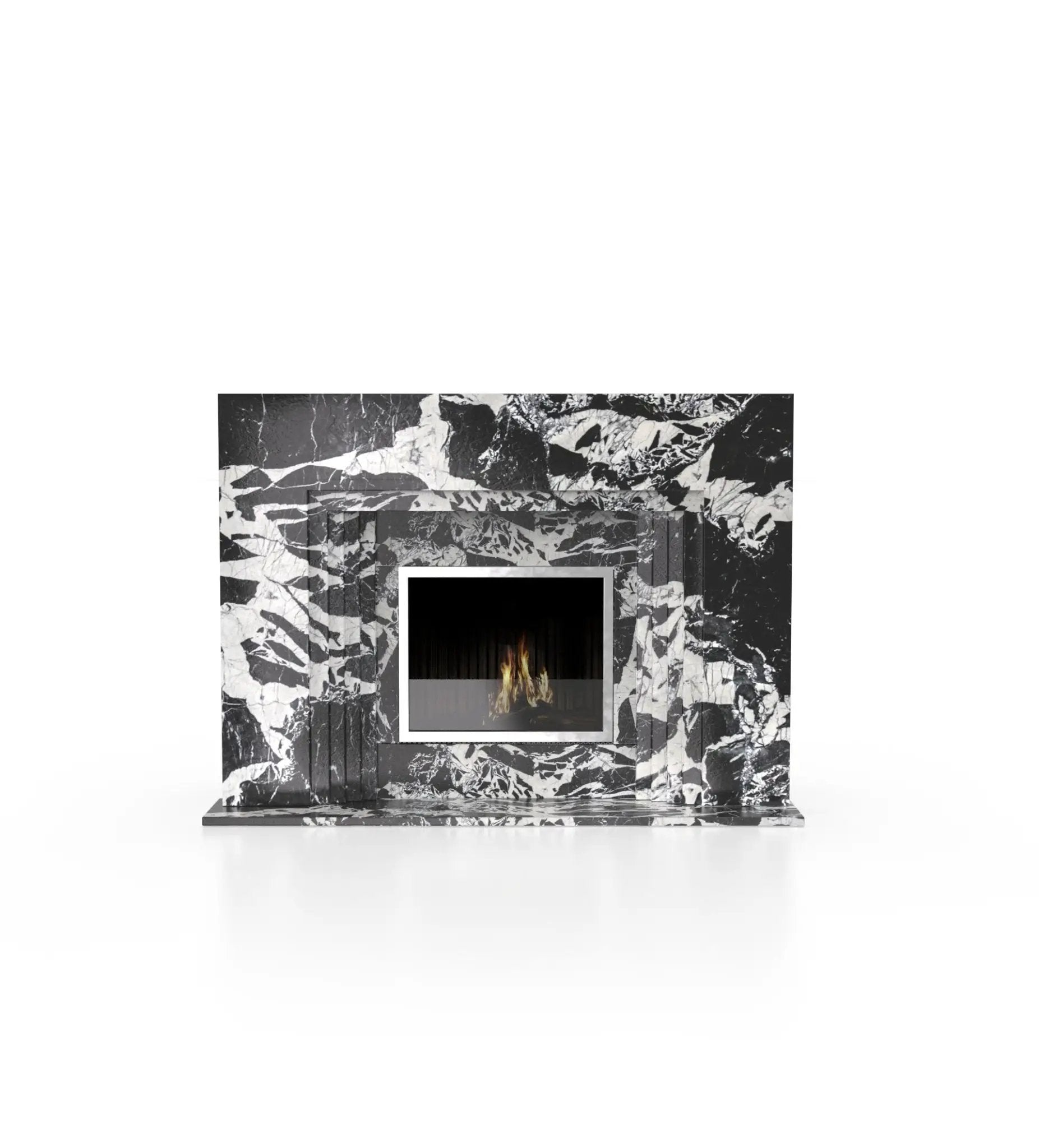 La Gabby 76 Fireplace by Zicana Boutique