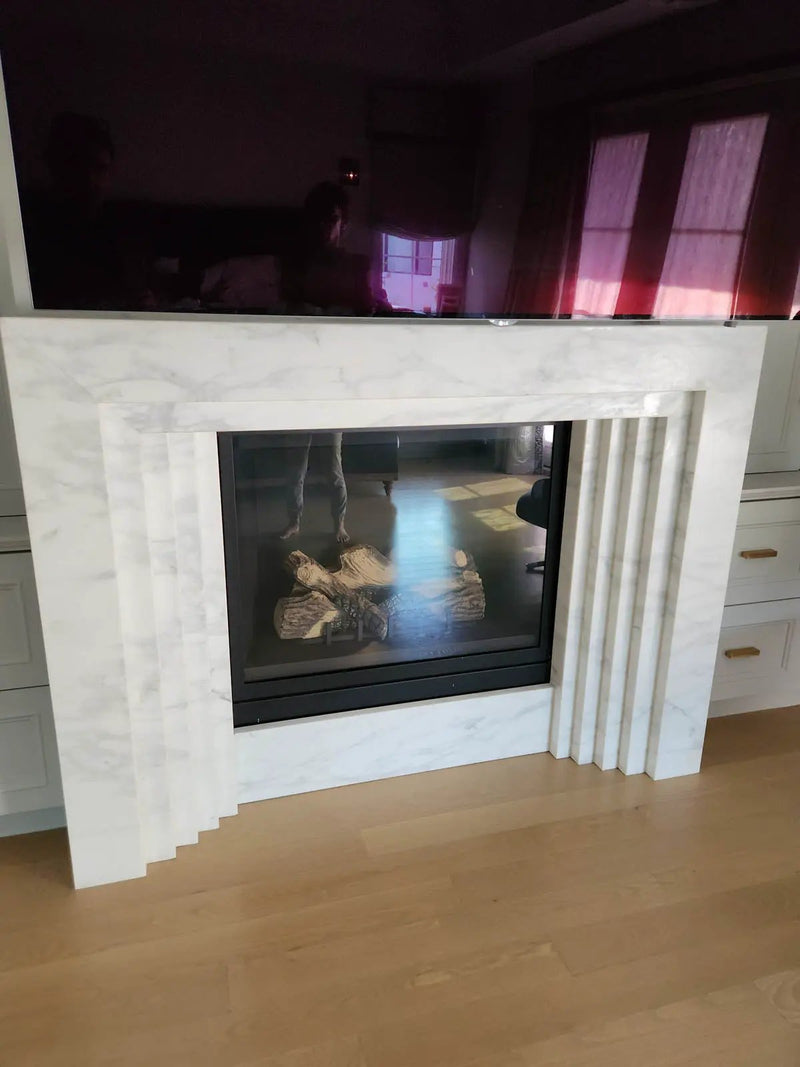 La Gabby 76 Fireplace by Zicana Boutique