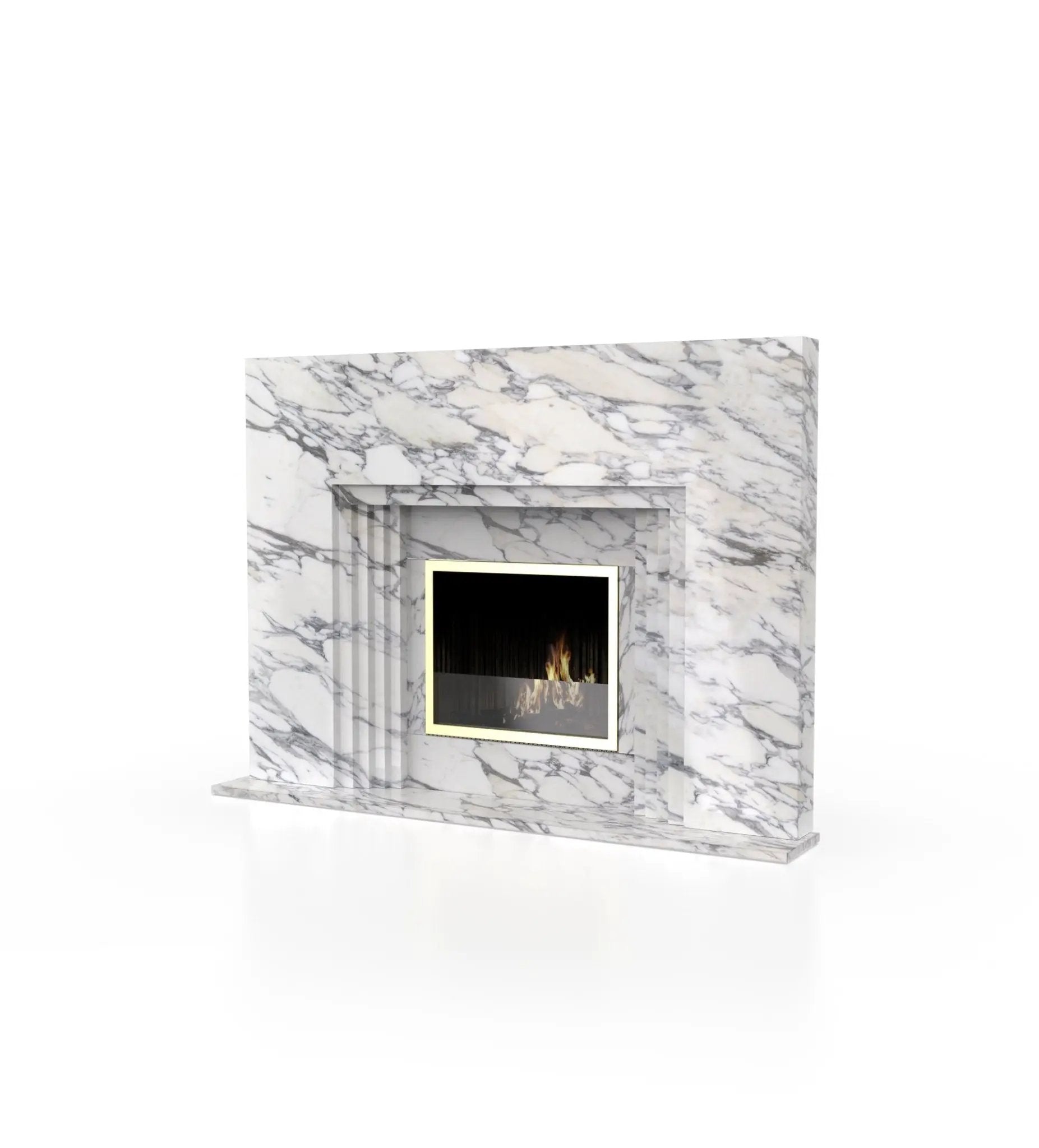 La Gabby 82 Fireplace by Zicana Boutique