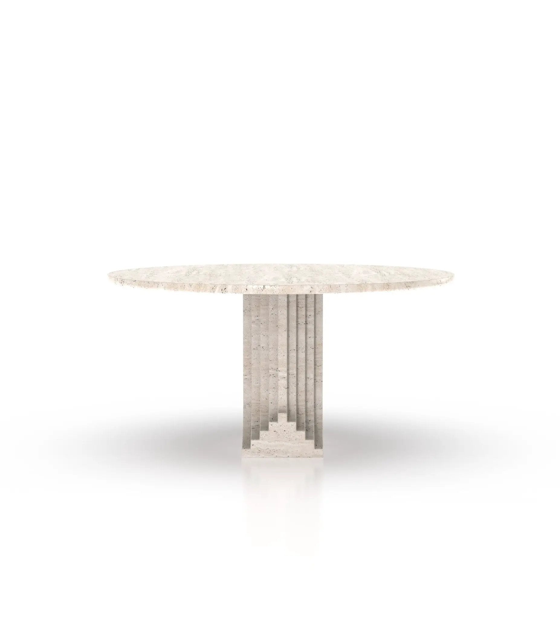La Chloé 60 Marble Round Table by Zicana Boutique