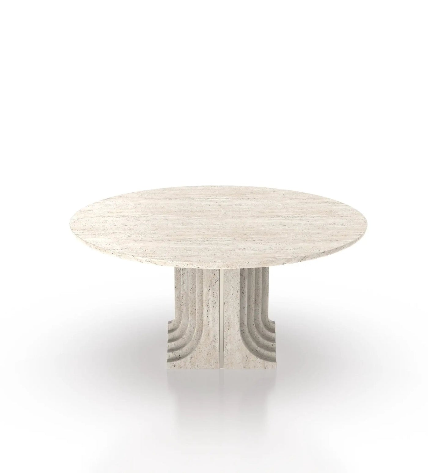 La Chloé 60 Marble Round Table by Zicana Boutique