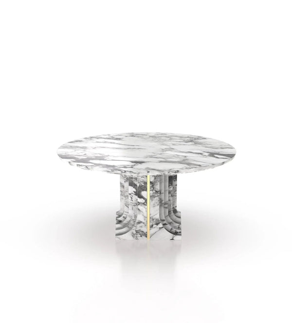 La Chloé 48 Marble Round Table