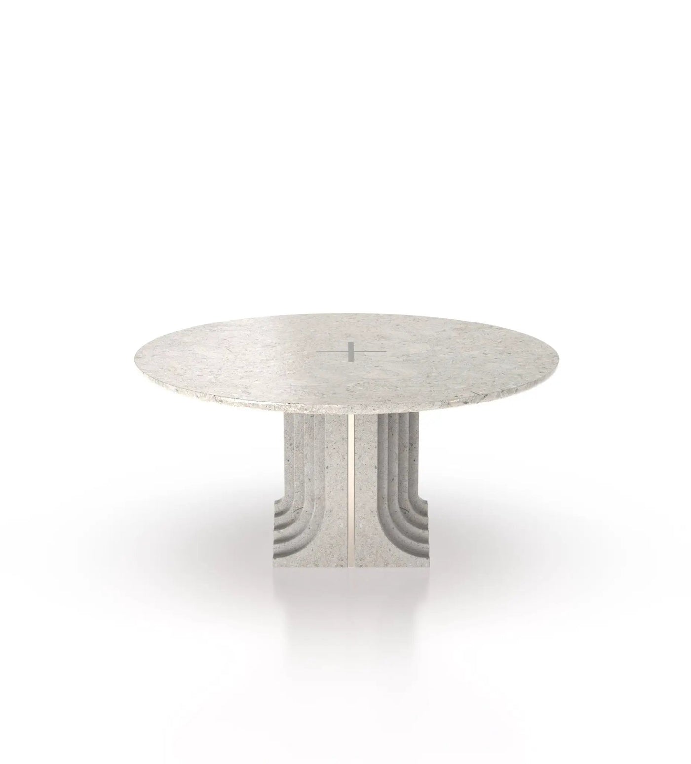 La Chloé 48 Marble Round Table by Zicana Boutique