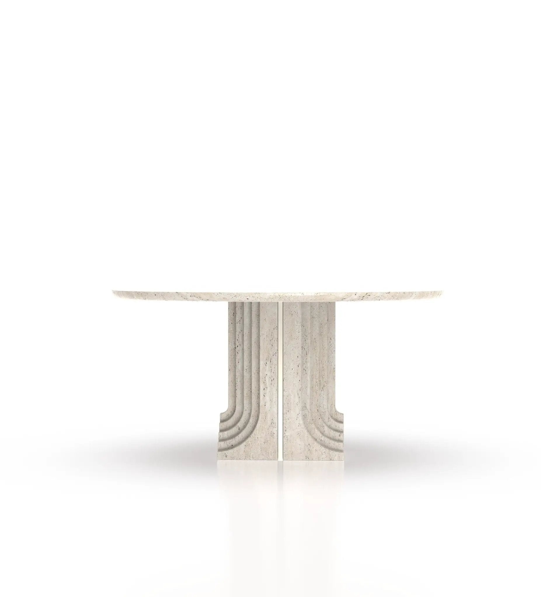 La Chloé 60 Marble Round Table by Zicana Boutique