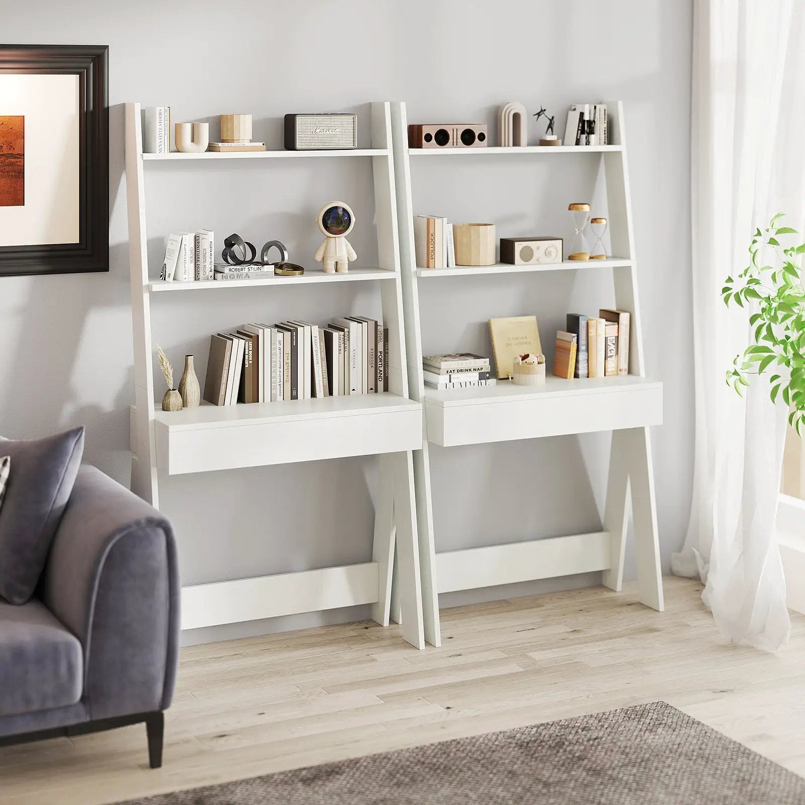 Ladder Shelf Desk by DirectDeals