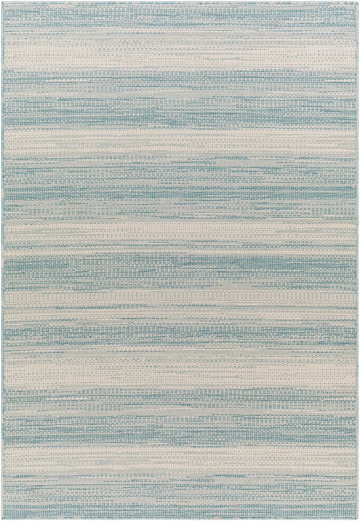 Kris Teal Outdoor Area Rug - Clearance