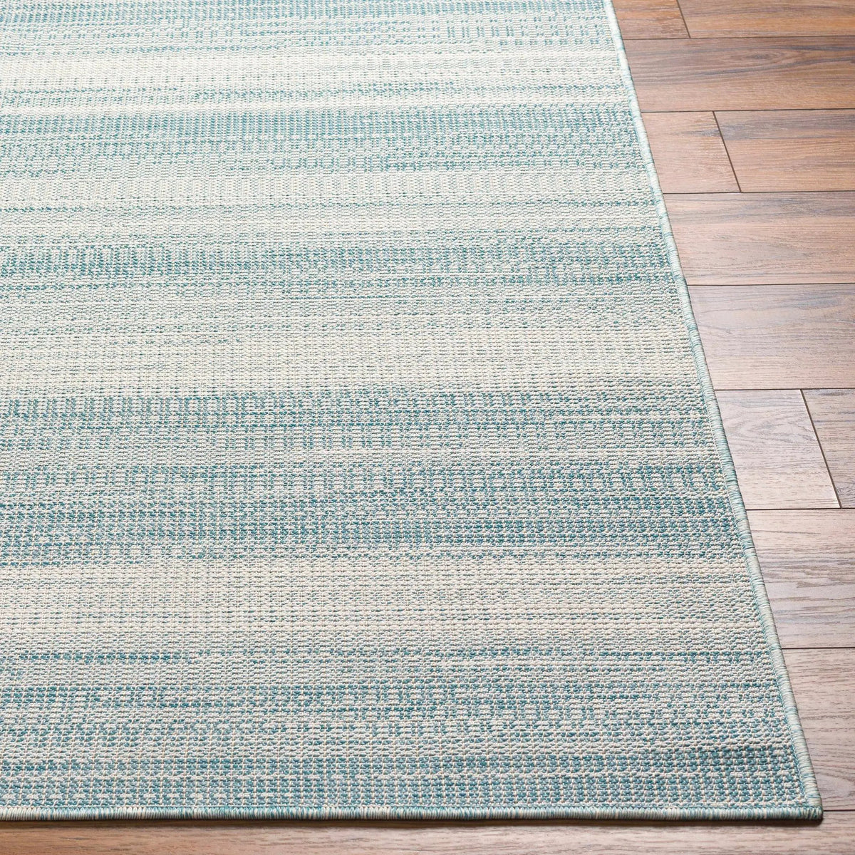 Kris Teal Outdoor Area Rug - Clearance, photo 6 of 9