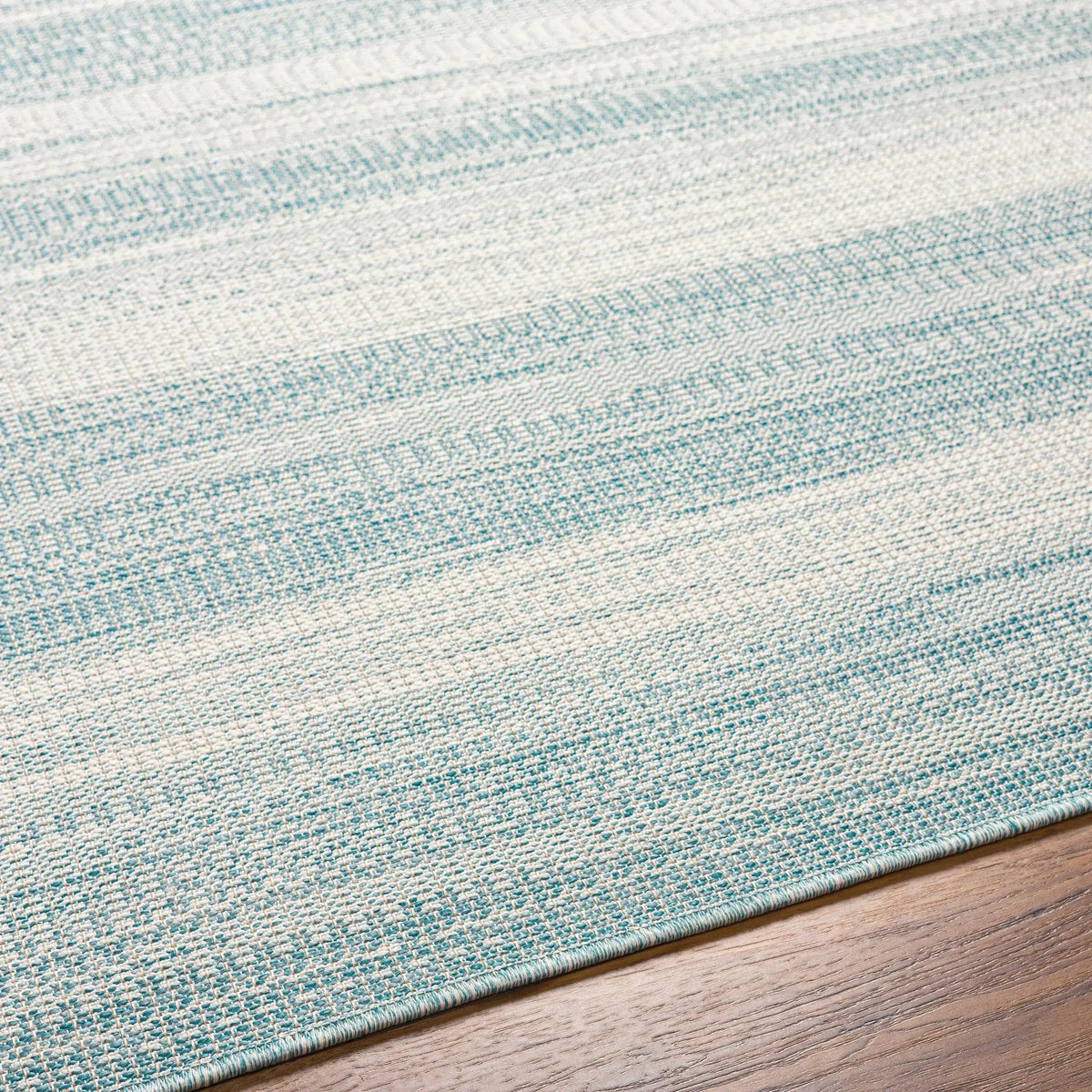 Kris Teal Outdoor Area Rug - Clearance, photo 9 of 9