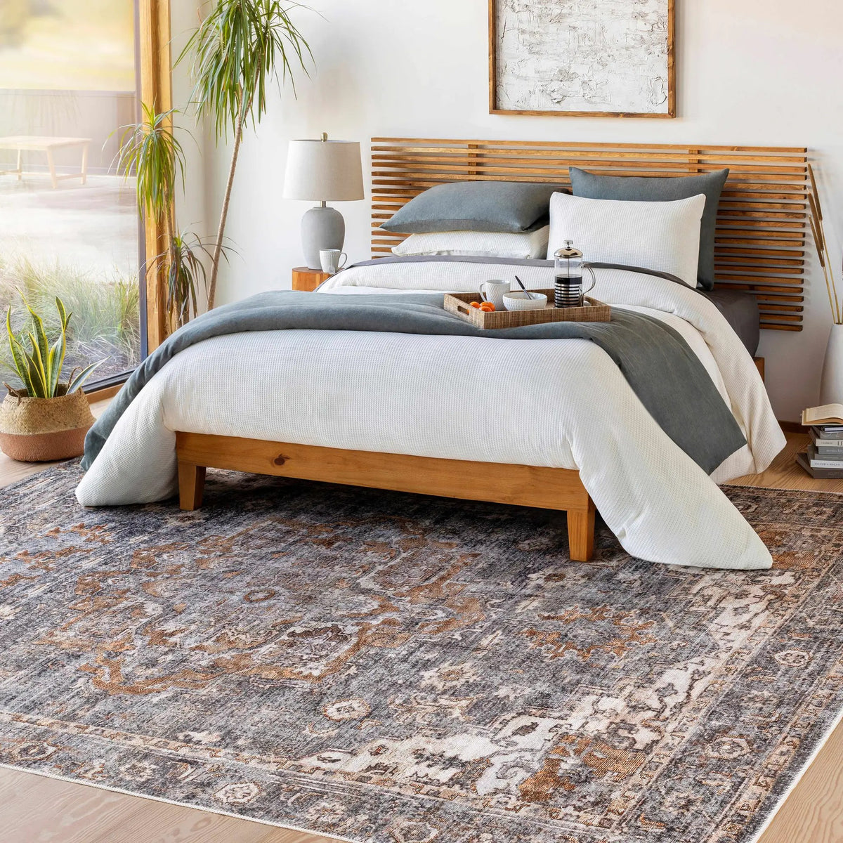 Lagangilang Washable Area Rug - Clearance, installed in a room