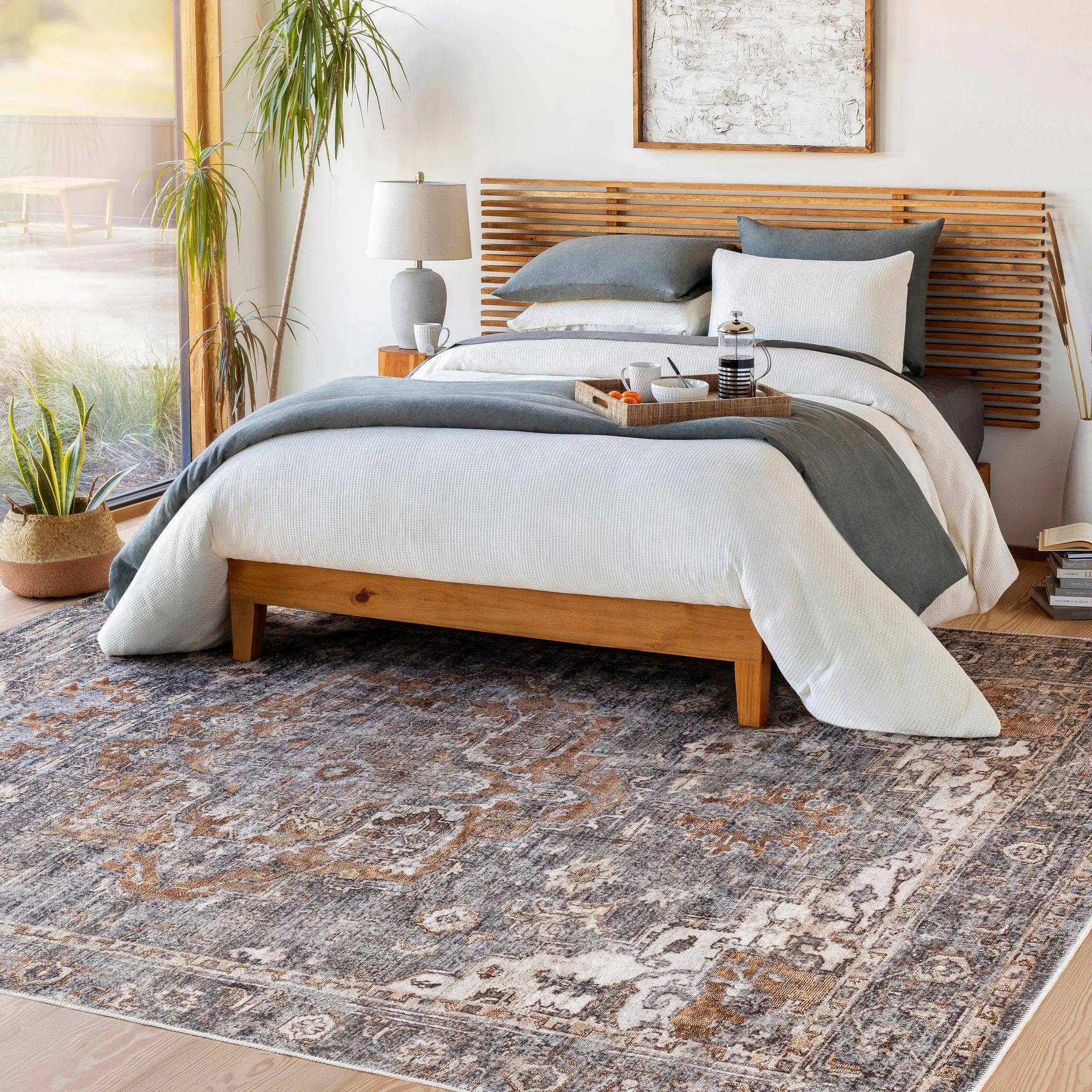 Lagangilang Washable Area Rug - Clearance by Boutique Rugs
