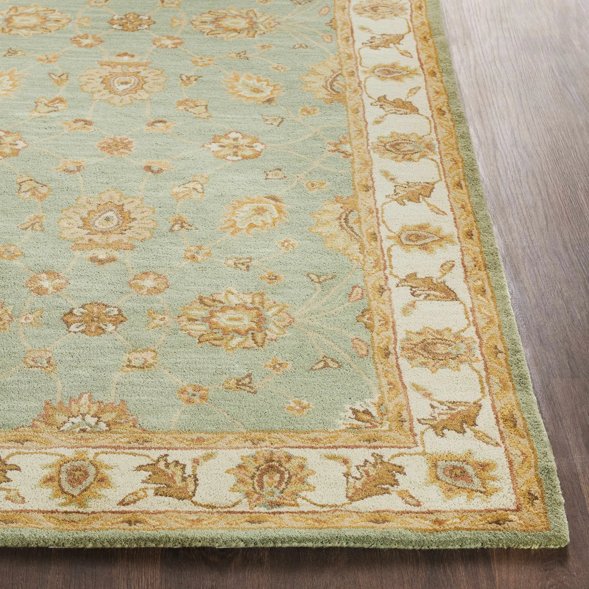 Lagrange Sage Regency Wool Carpet by Boutique Rugs