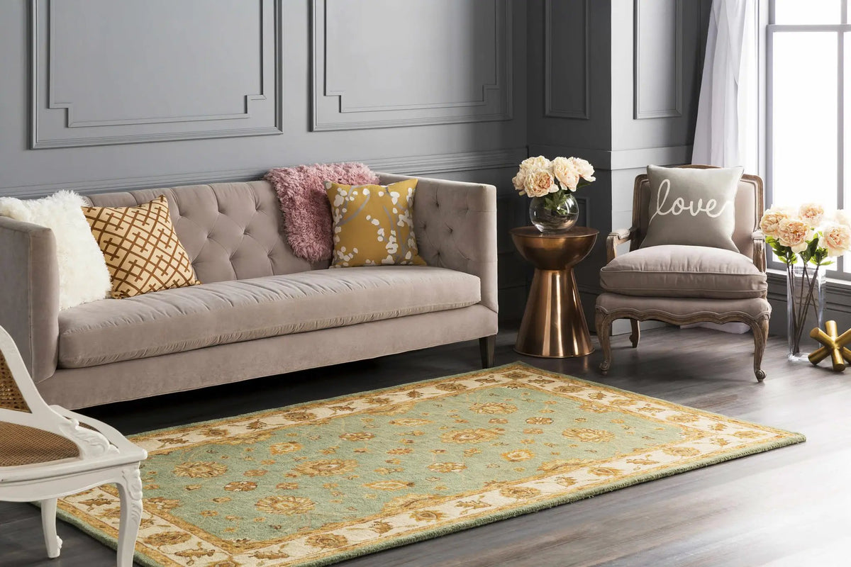 Lagrange Sage Regency Wool Carpet, installed in a room 3