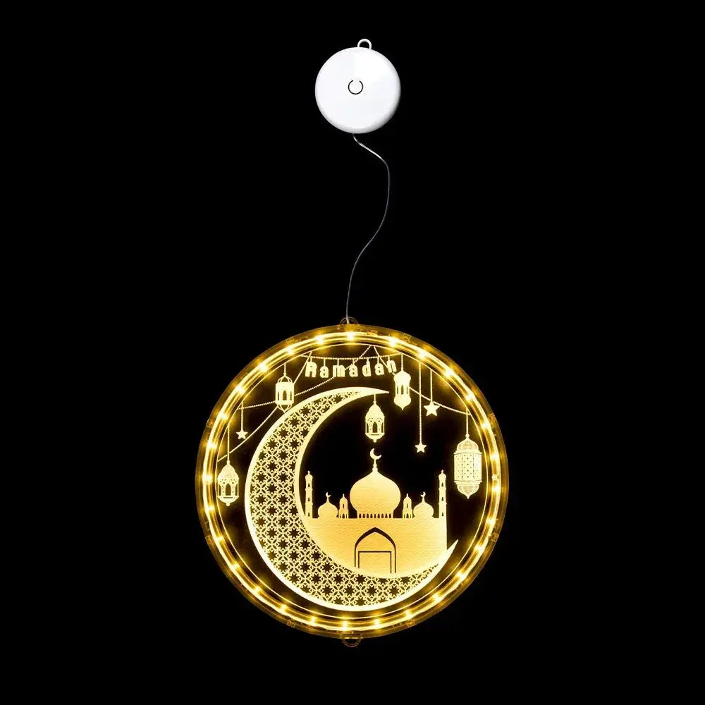Lamp - LED Ramadan Eid Mubarak 12.5cm by House Of Avana