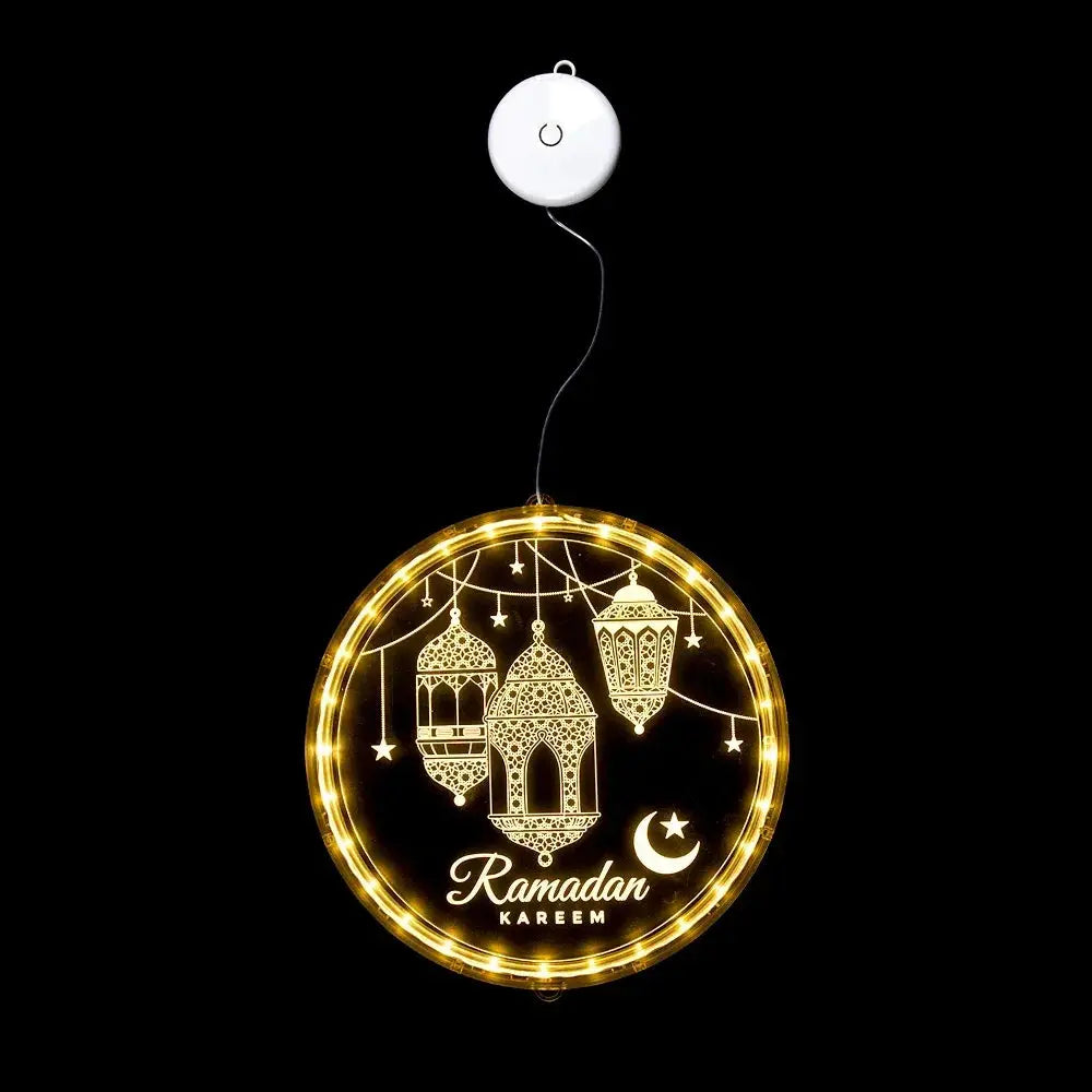 Lamp - LED Ramadan Eid Mubarak 12.5cm by House Of Avana