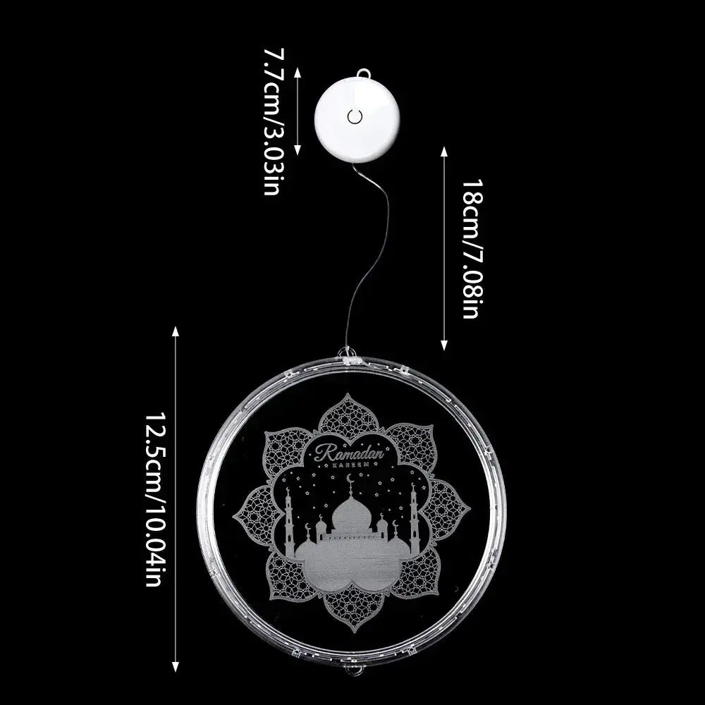 Lamp - LED Ramadan Eid Mubarak 12.5cm by House Of Avana