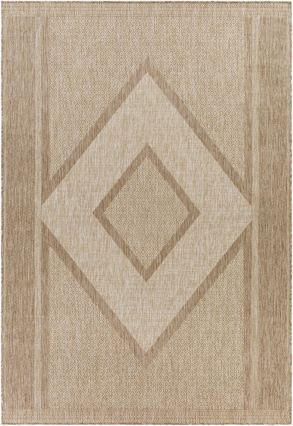 Hazar Beige Outdoor Area Rug - Clearance