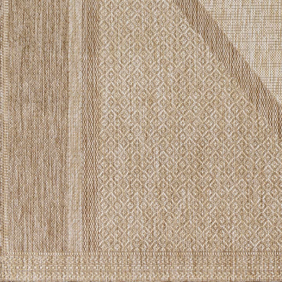 Hazar Beige Outdoor Area Rug - Clearance, sample swatch