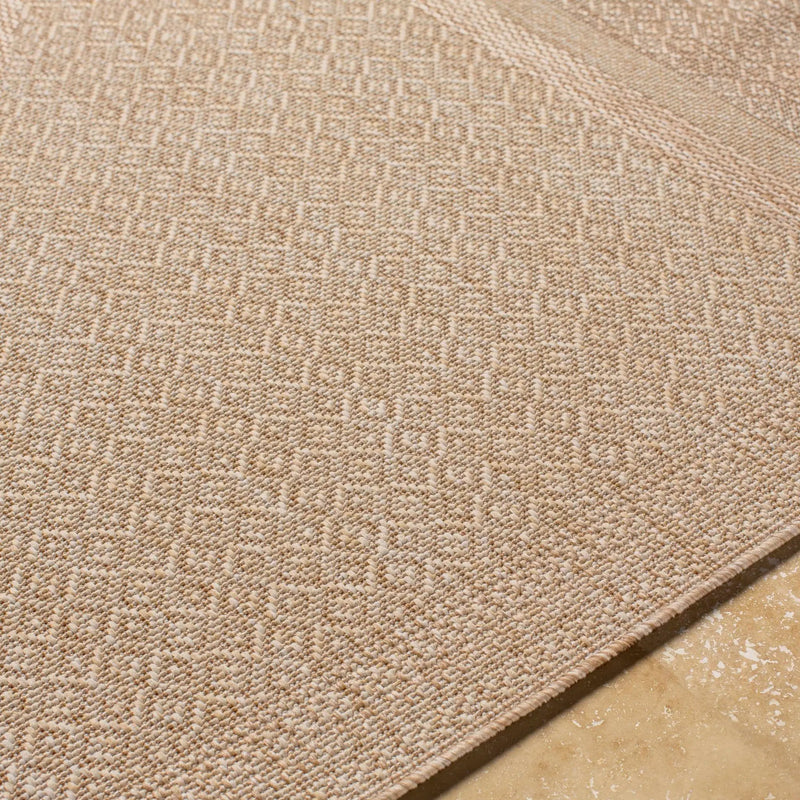 Hazar Beige Outdoor Area Rug - Clearance by Boutique Rugs