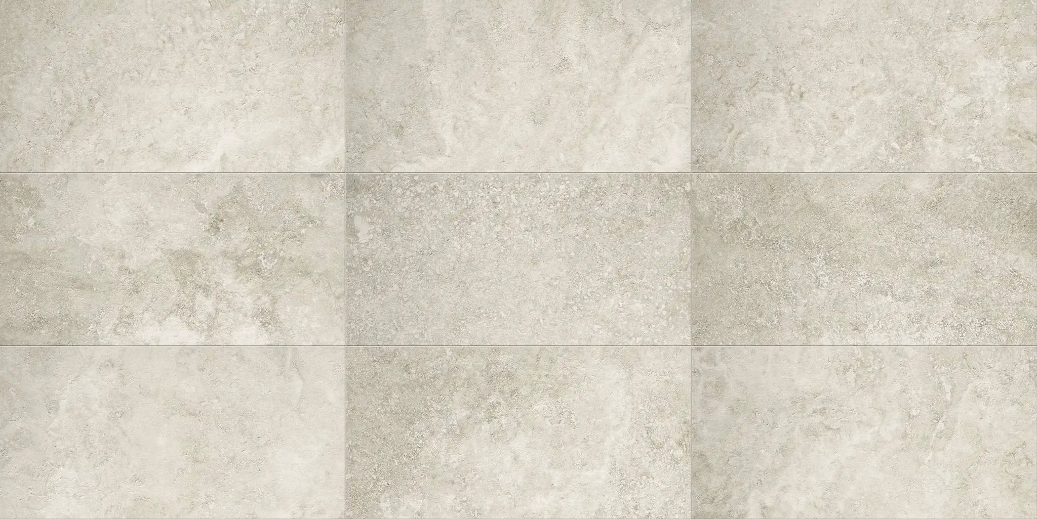 Trail Cross Cut Grey Bullnose Travertine Look Porcelain Moldings 3x24 by landmarkceramics