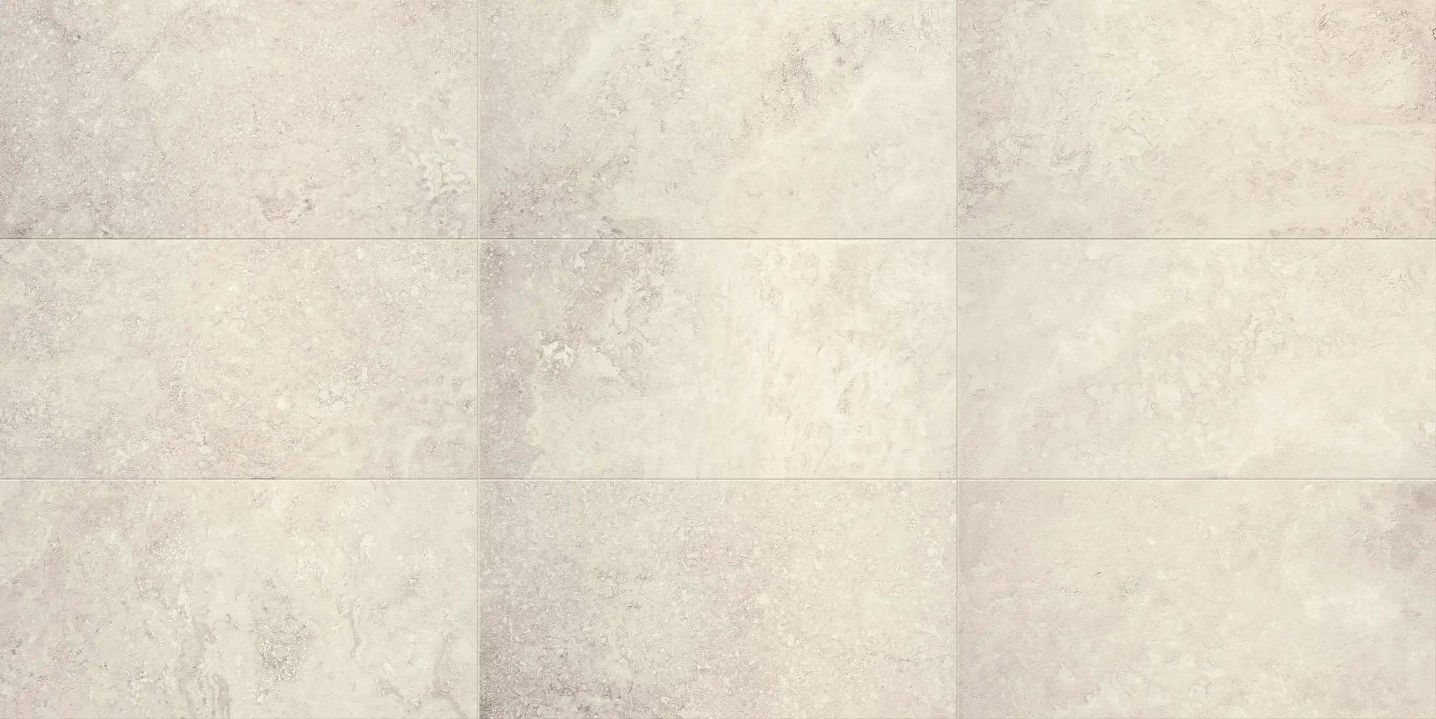 Trail Cross Cut Pearl Travertine Look Porcelain Tiles 12x24 by landmarkceramics