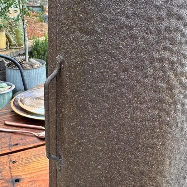 Oversized Rustic Chimney Floor Lantern by Decor Steals