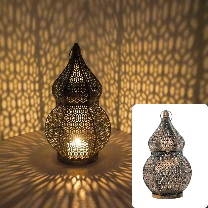 Lantern - Decorative Metal Tabletop by House Of Avana
