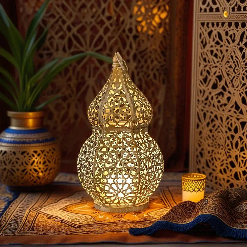 Lantern - Decorative Metal Tabletop by House Of Avana