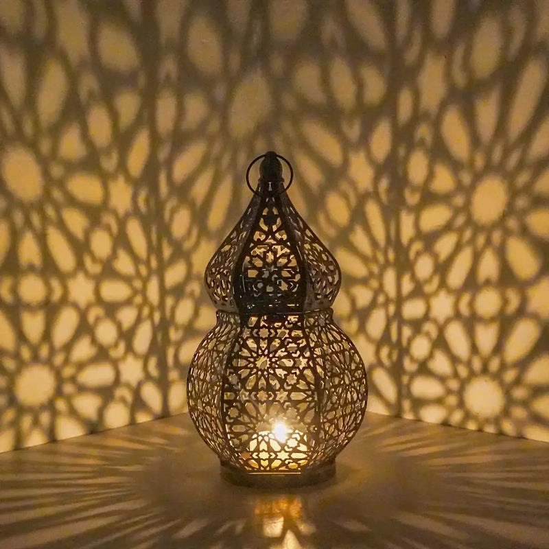 Lantern - Decorative Metal Tabletop by House Of Avana