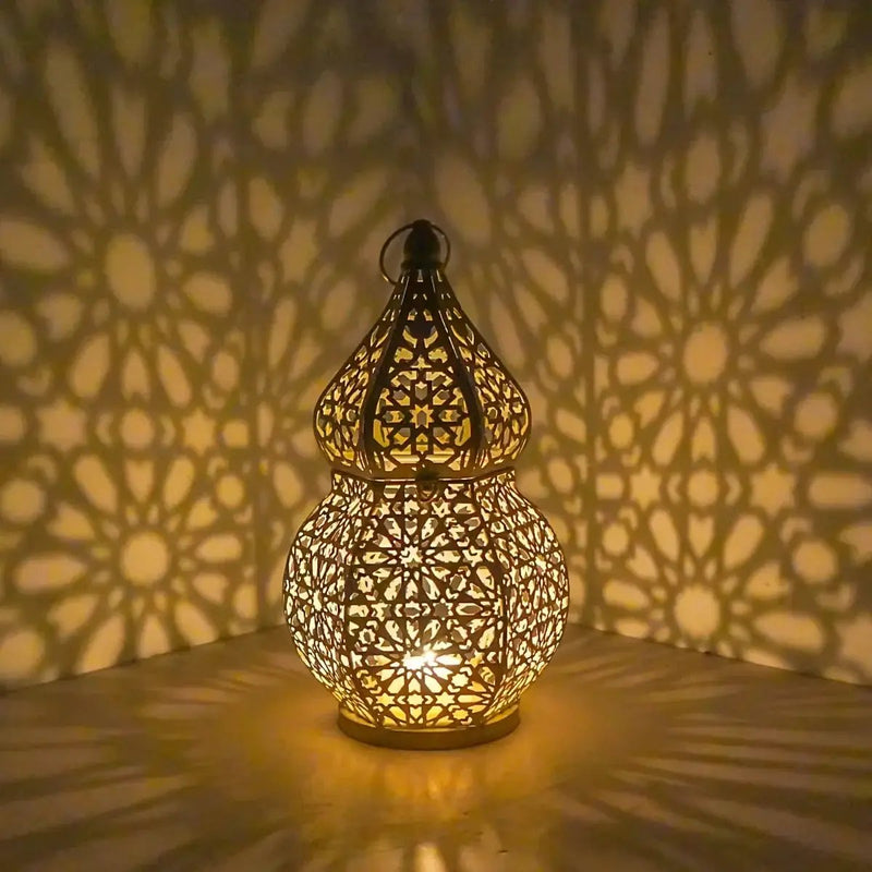 Lantern - Decorative Metal Tabletop by House Of Avana