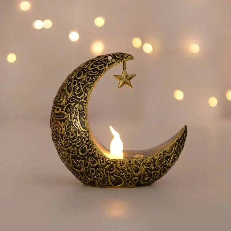 Lantern - Star Moon Ornament by House Of Avana