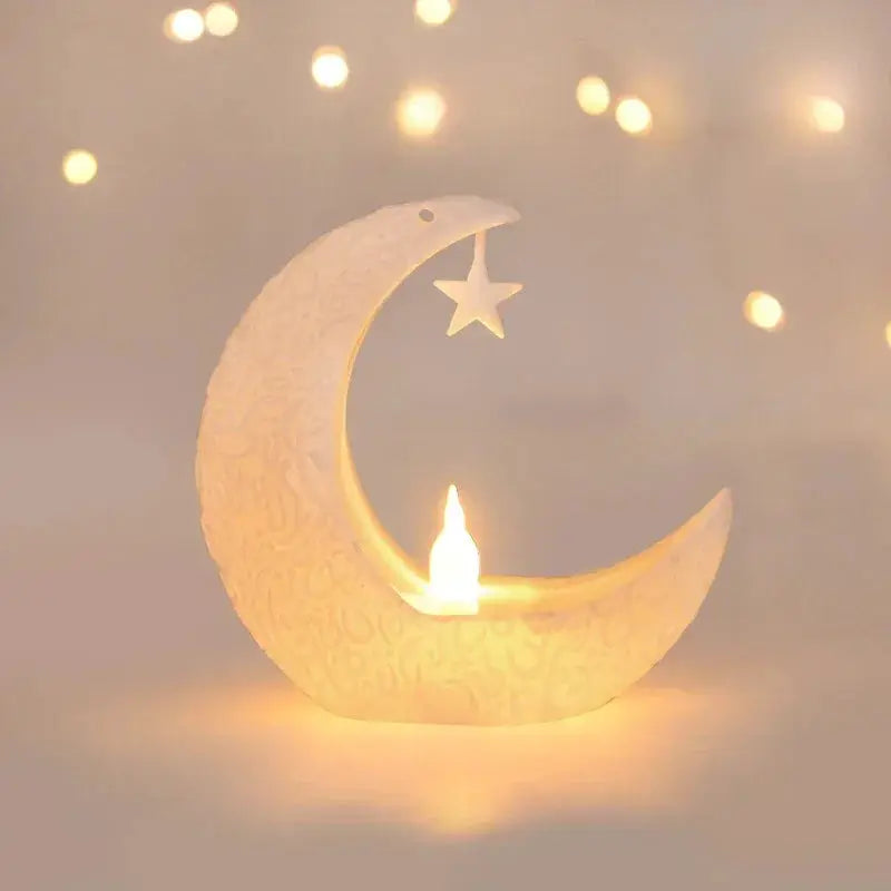 Lantern - Star Moon Ornament by House Of Avana