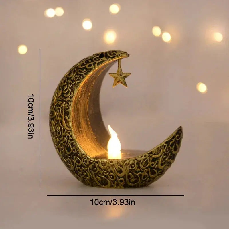 Lantern - Star Moon Ornament by House Of Avana