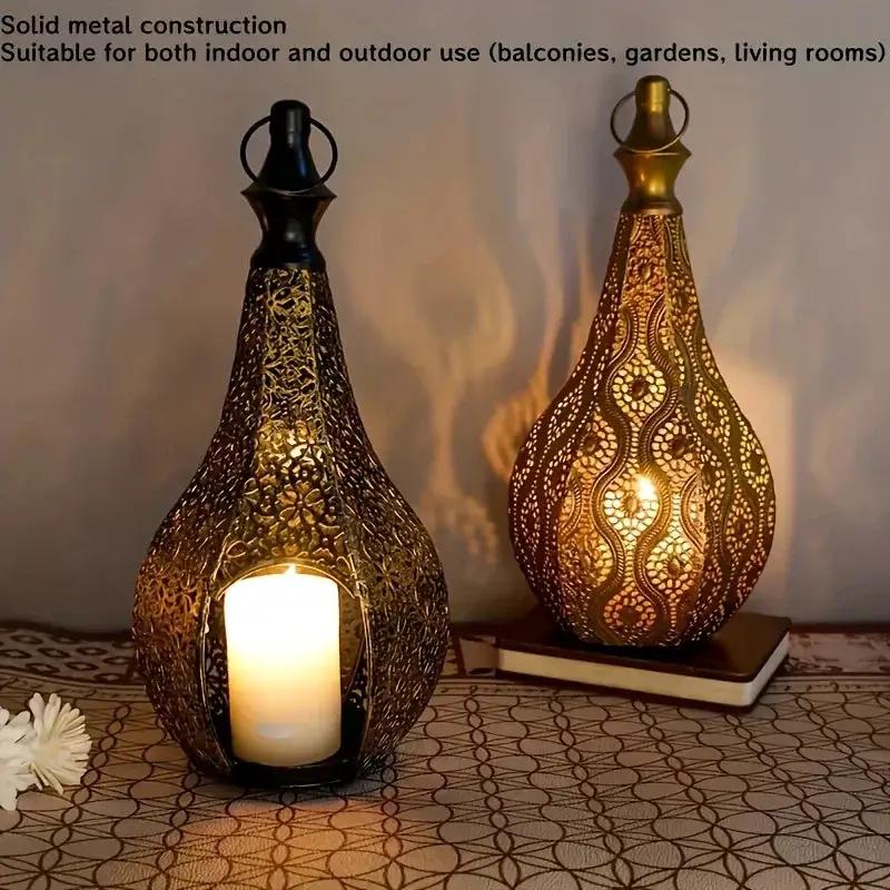 Lantern - Vintage Metal Iron by House Of Avana