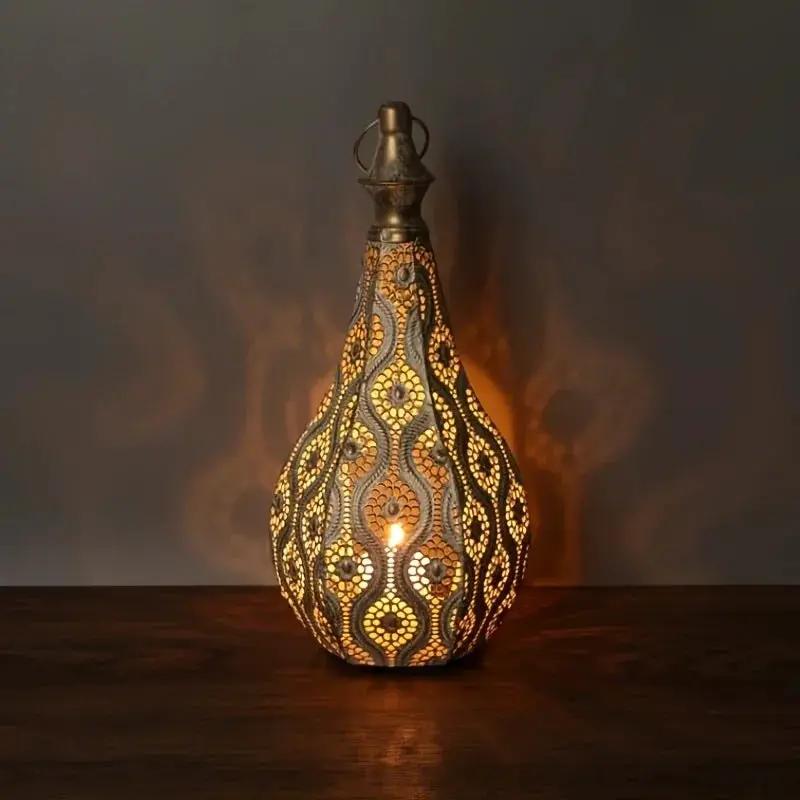 Lantern - Vintage Metal Iron by House Of Avana