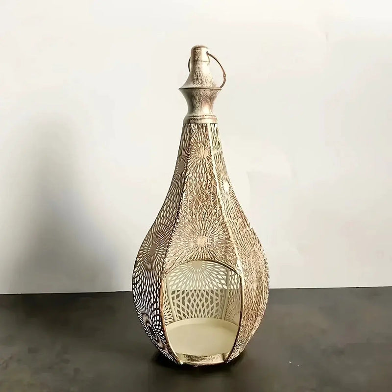 Lantern - Vintage Metal Iron by House Of Avana